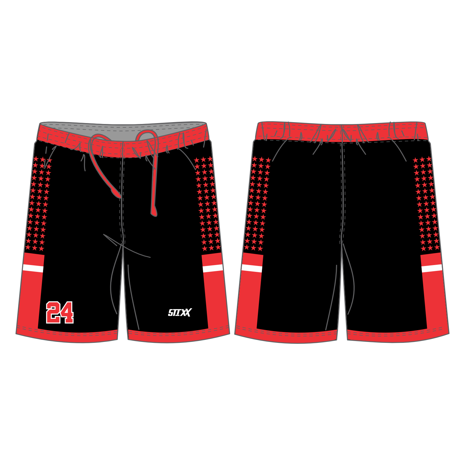 CUSTOM REVERSIBLE BASKETBALL SHORTS