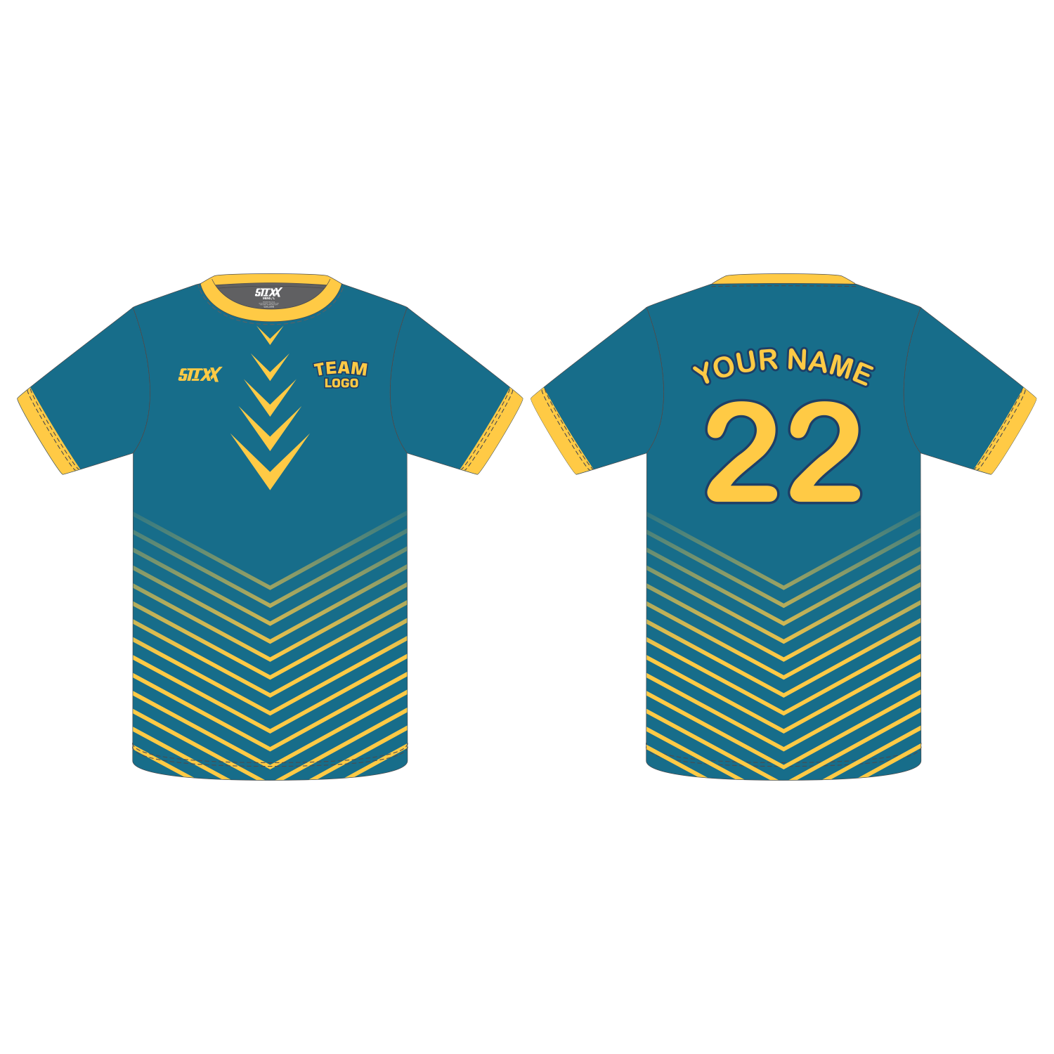 Custom Short‑Sleeve Crew Neck T‑Shirts