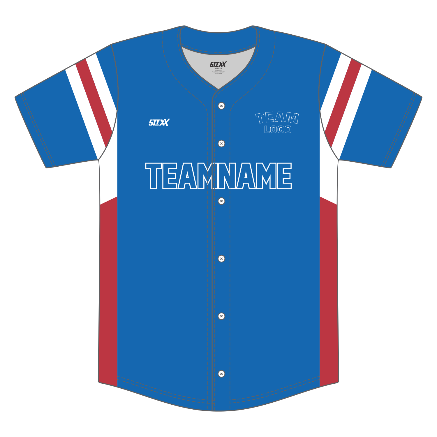 Custom Button-Down Baseball Jerseys