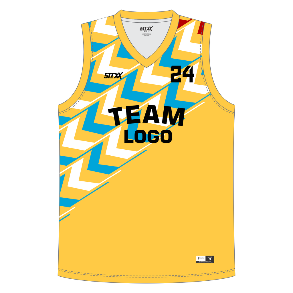 CUSTOM V-NECK BASKETBALL JERSEYS