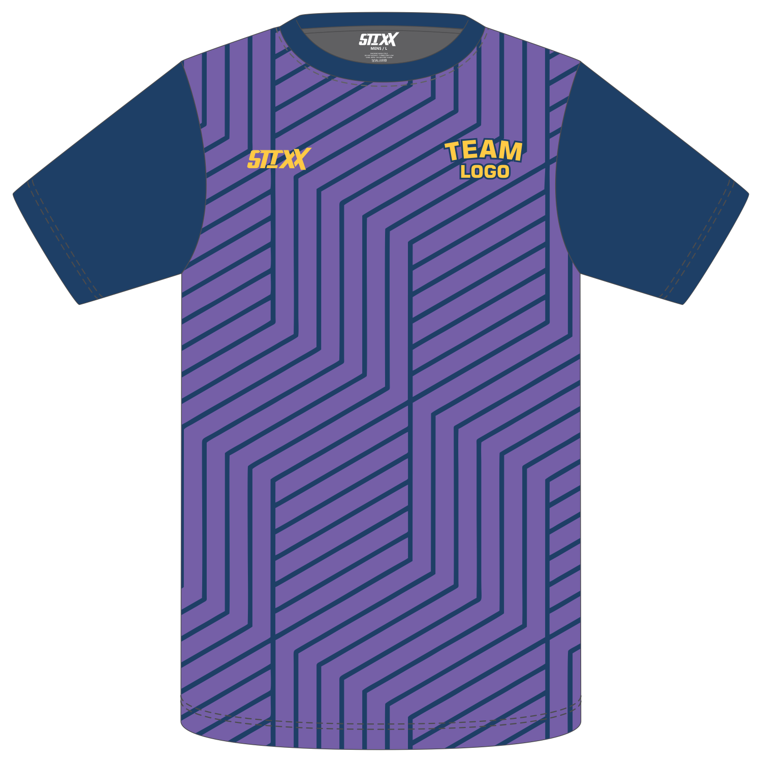 Custom Short‑Sleeve Crew Neck T‑Shirts