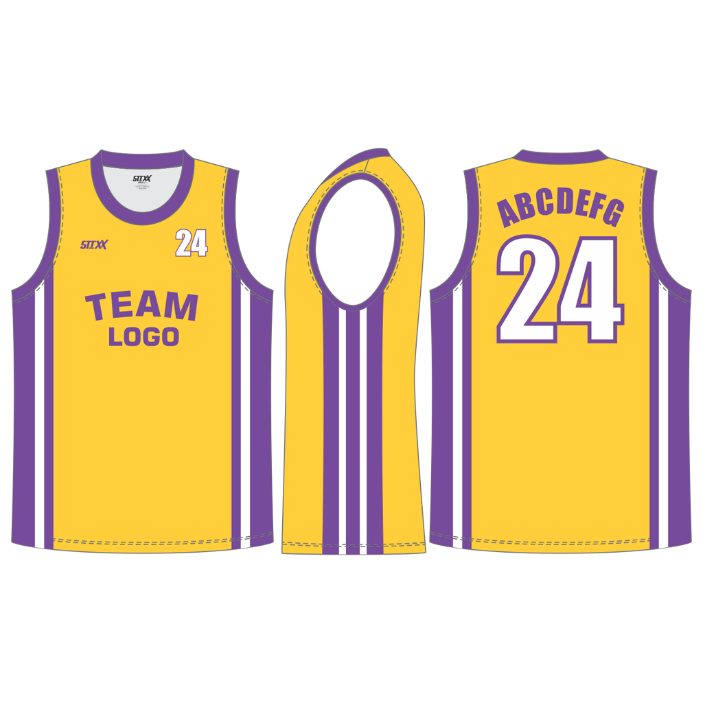 CUSTOM ROUND/CREW NECK BASKETBALL JERSEYS