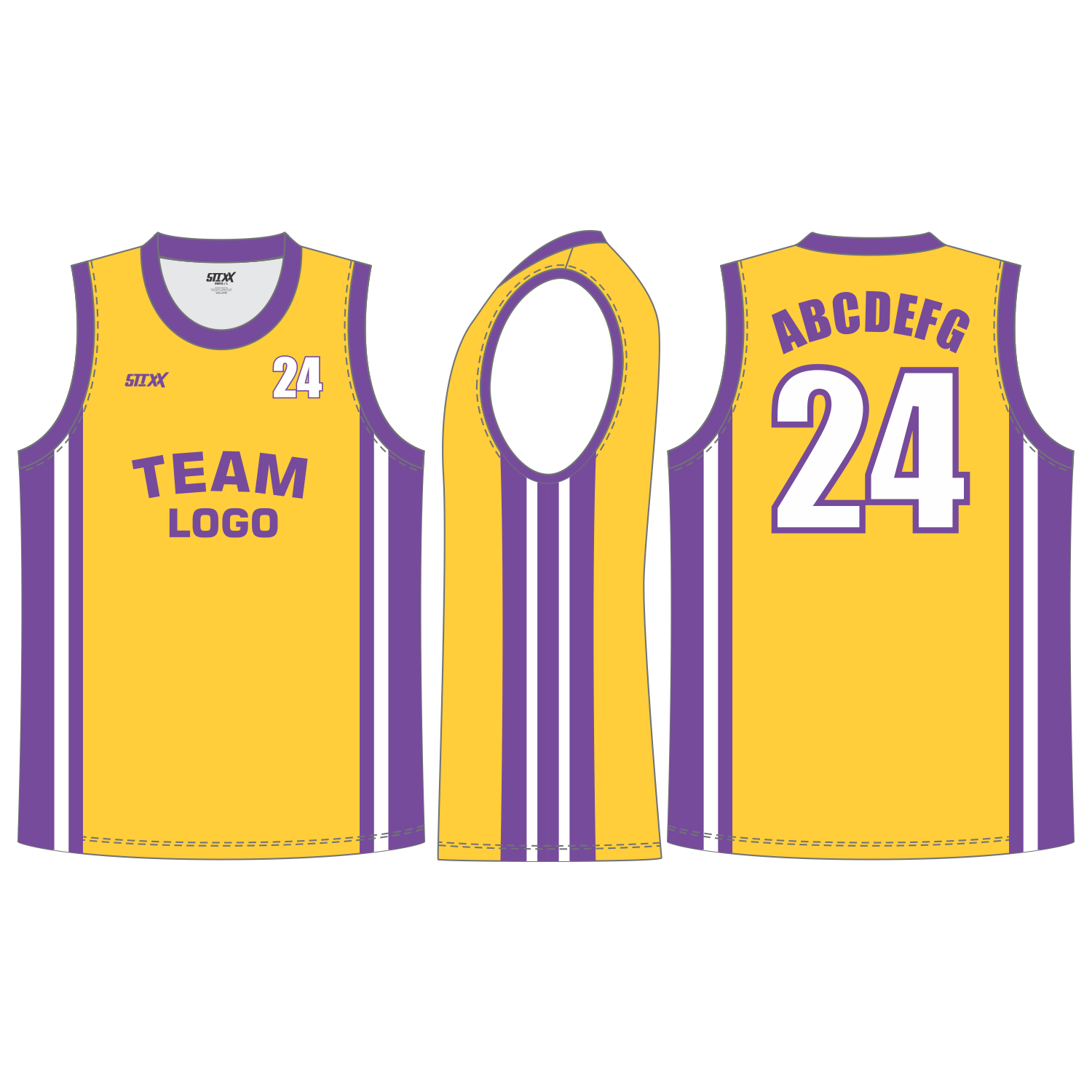 CUSTOM ROUND/CREW NECK BASKETBALL JERSEYS