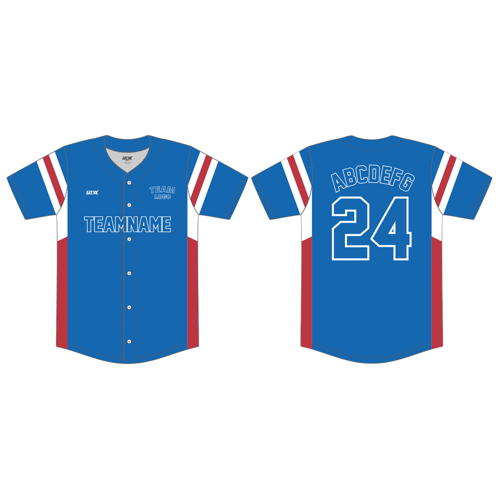 Custom Button-Down Baseball Jerseys