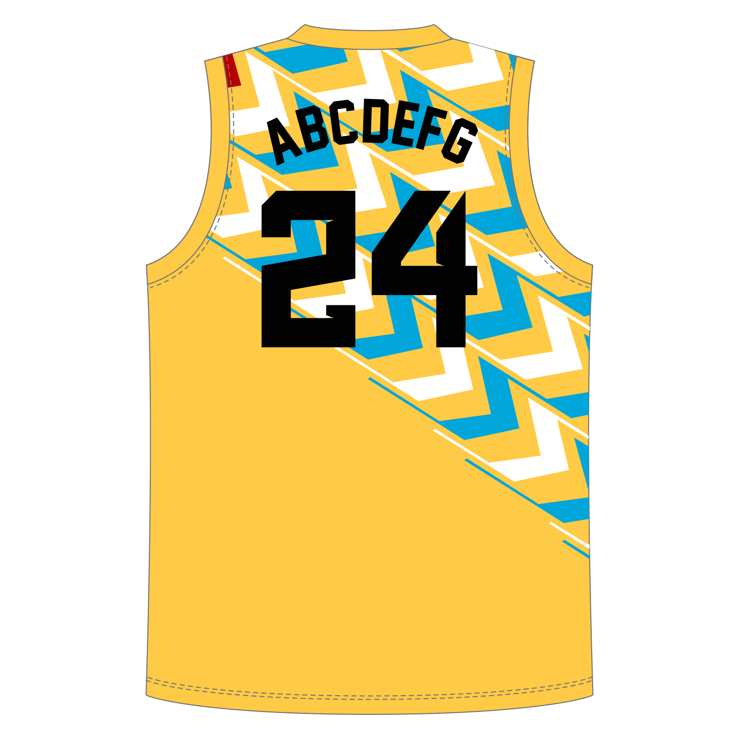 CUSTOM V-NECK BASKETBALL JERSEYS