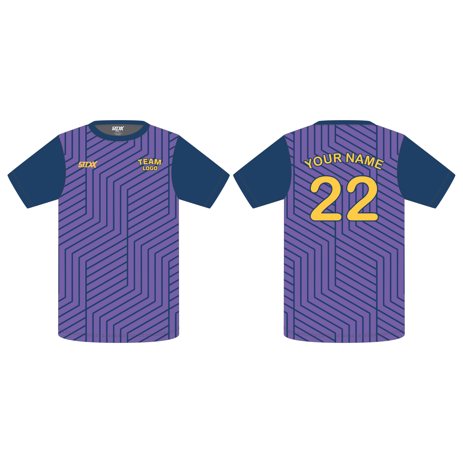Custom Short‑Sleeve Crew Neck T‑Shirts