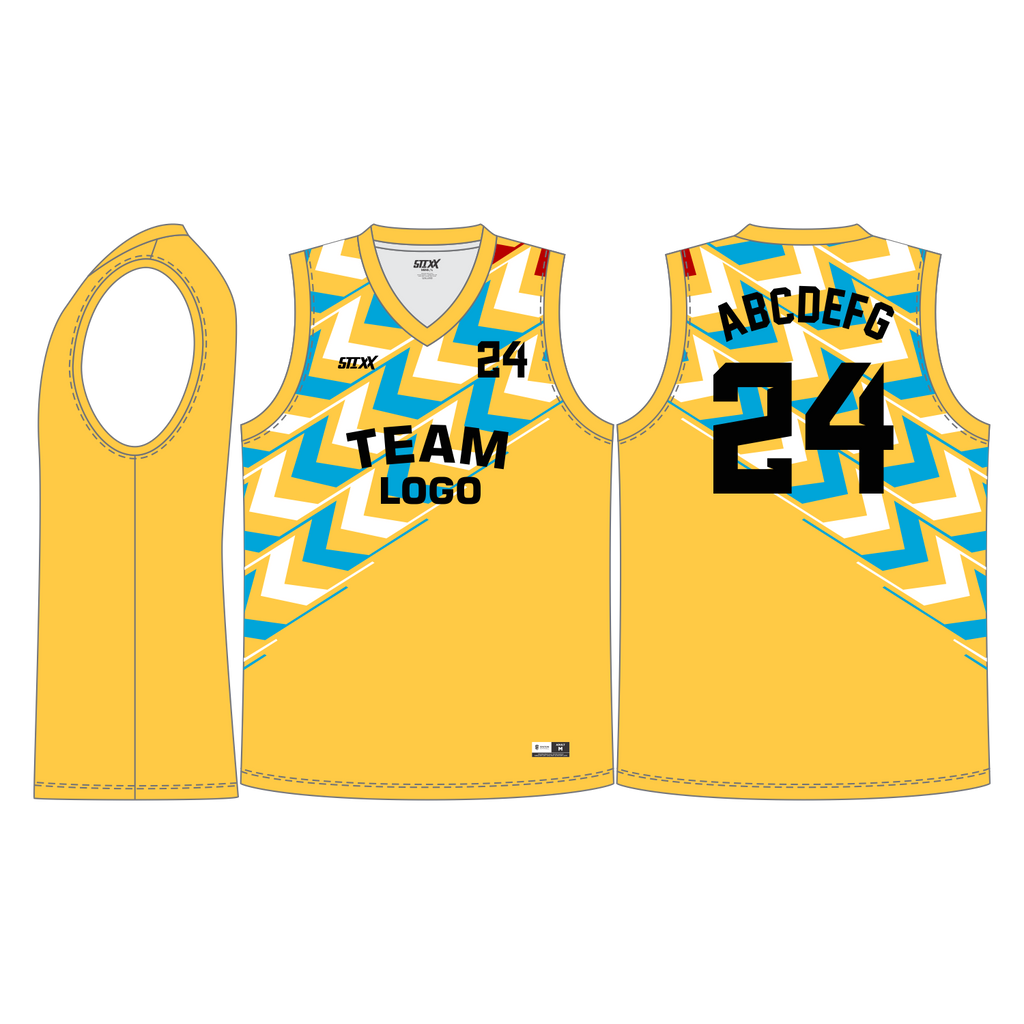 CUSTOM V-NECK BASKETBALL JERSEYS