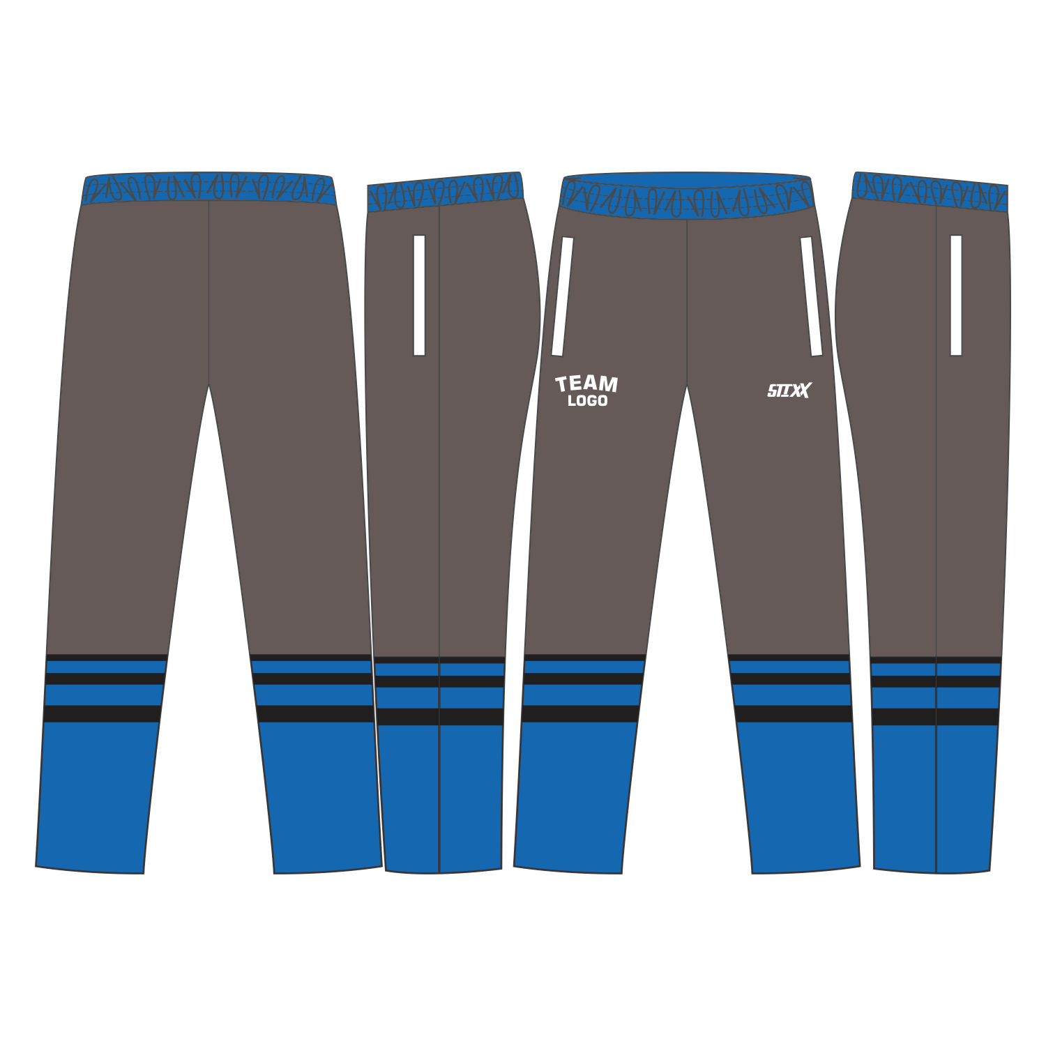 CUSTOM WARMUP PANTS
