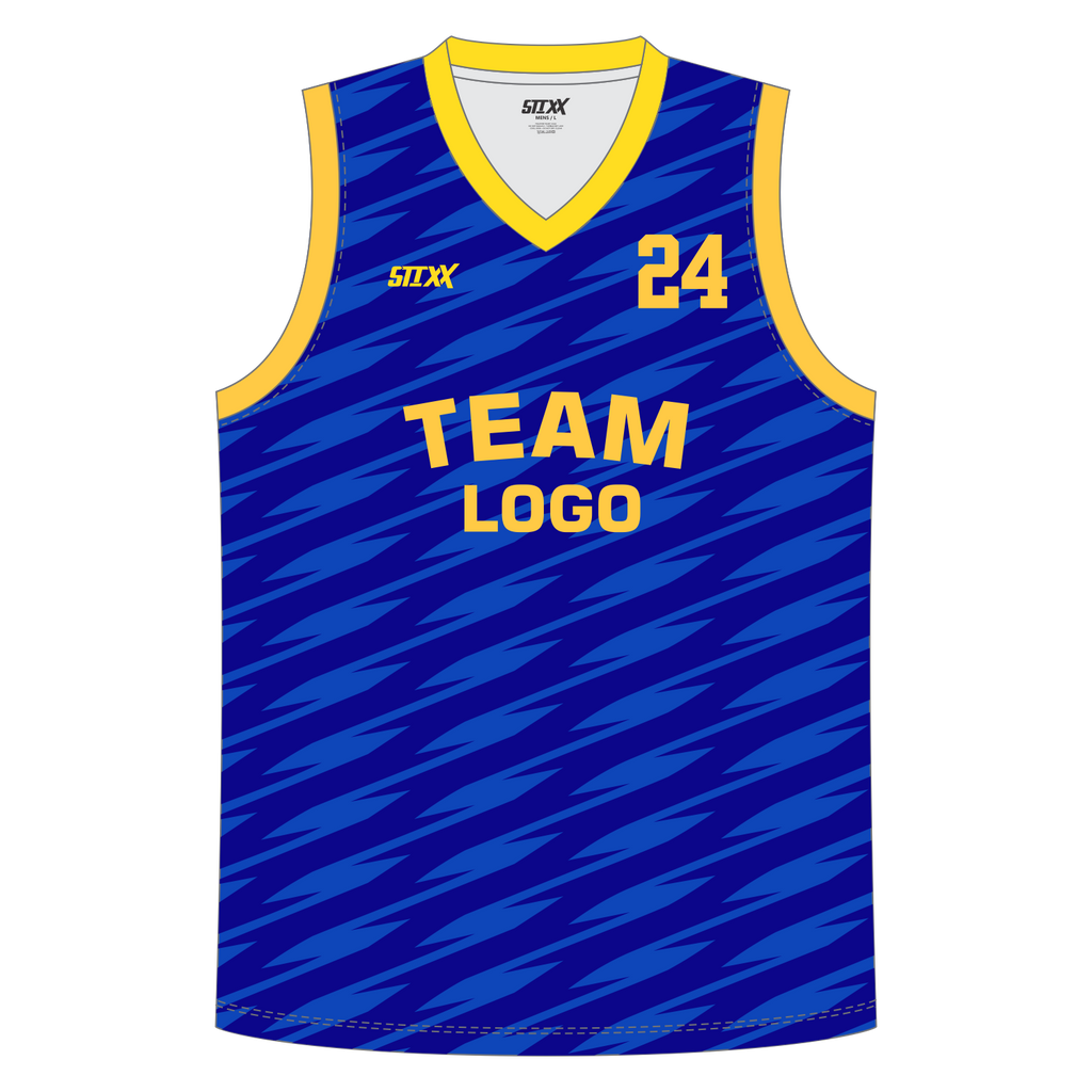 CUSTOM V-NECK BASKETBALL JERSEYS