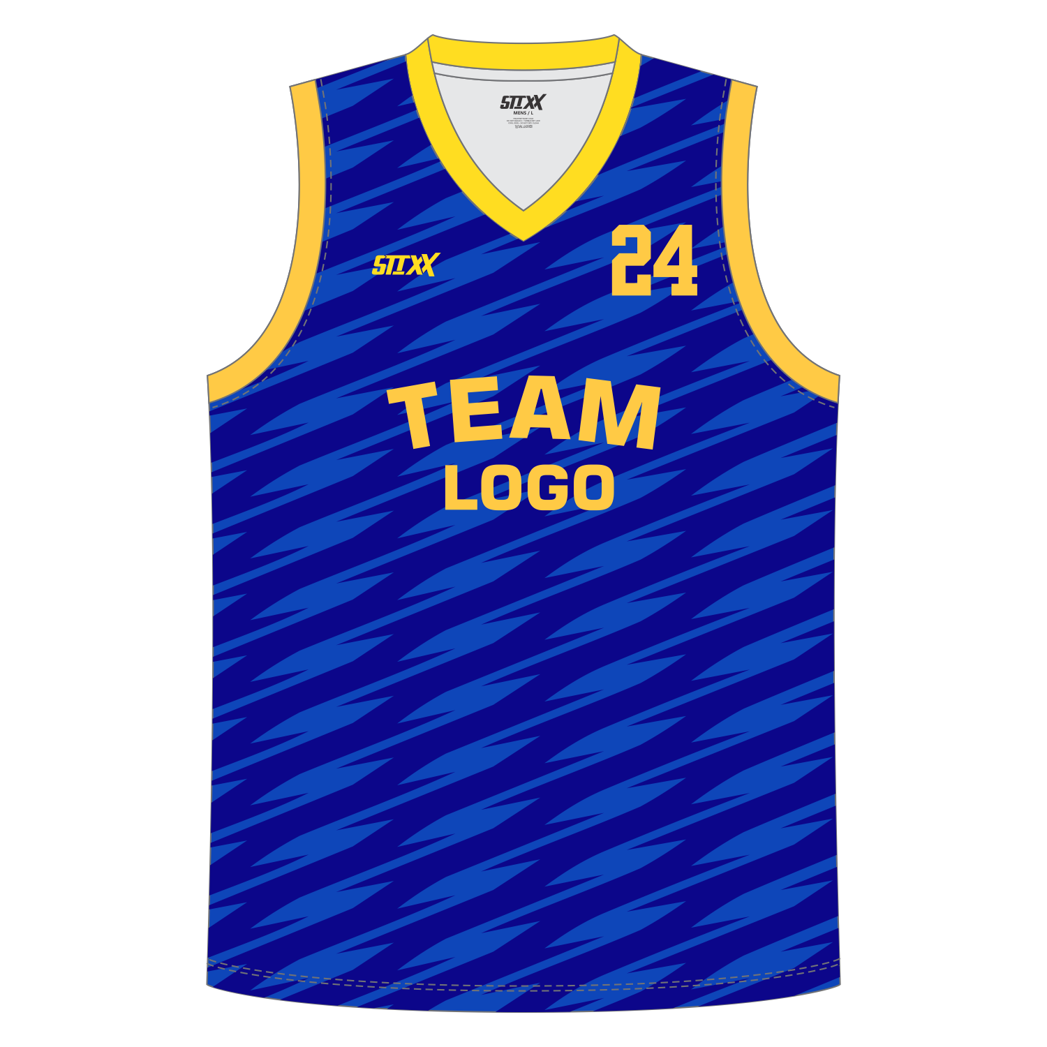 CUSTOM V-NECK BASKETBALL JERSEYS