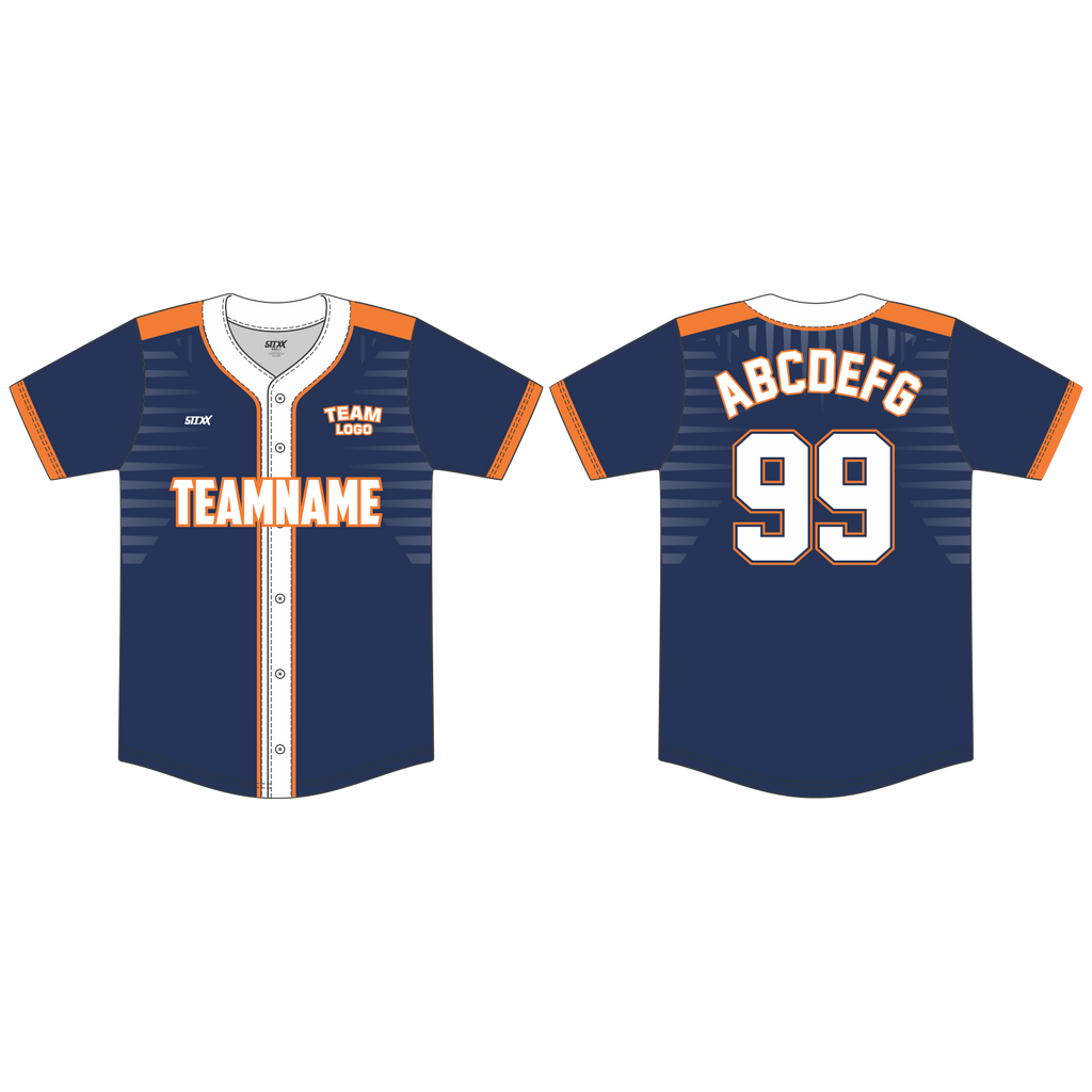 Custom Button-Down Baseball Jerseys