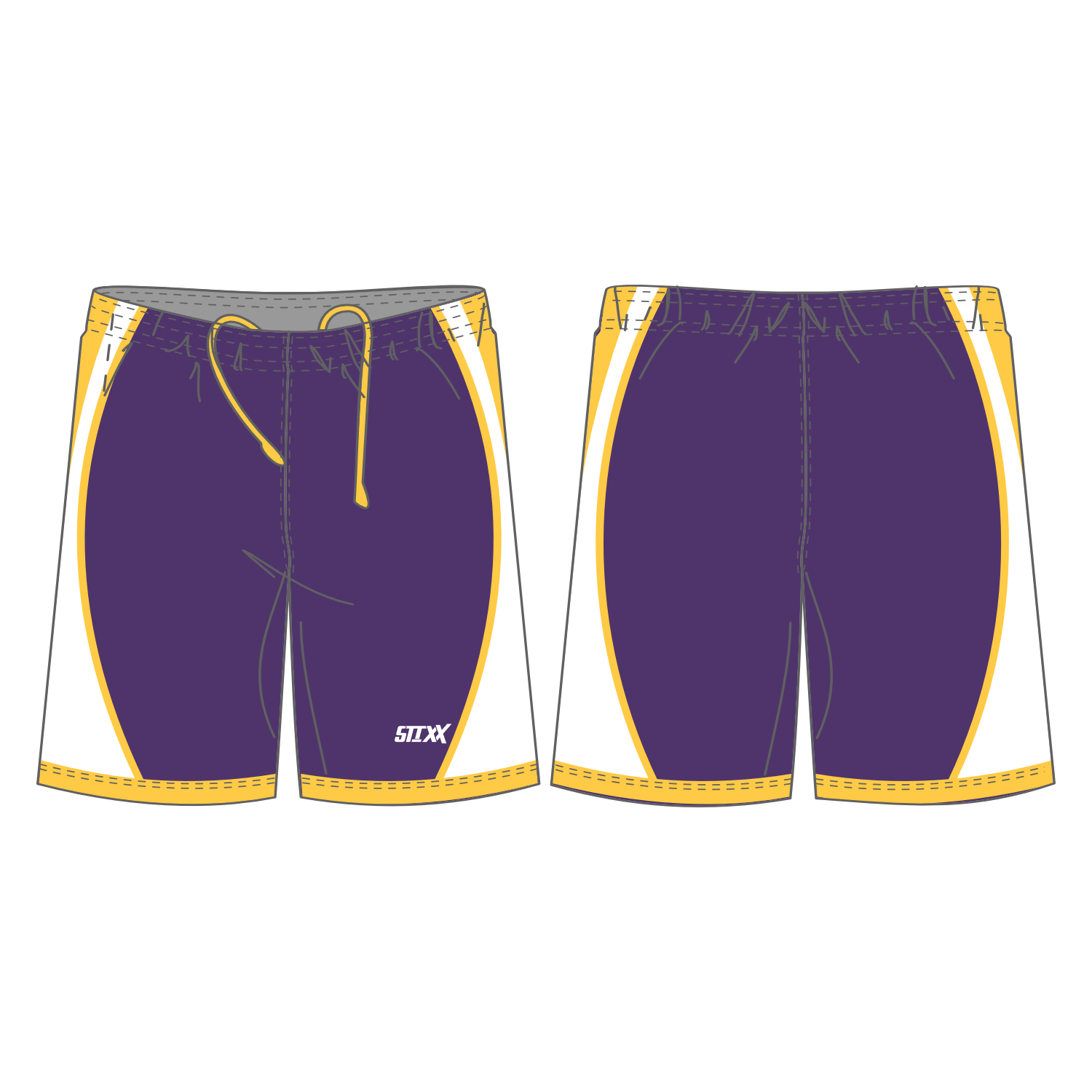 CUSTOM REVERSIBLE BASKETBALL SHORTS