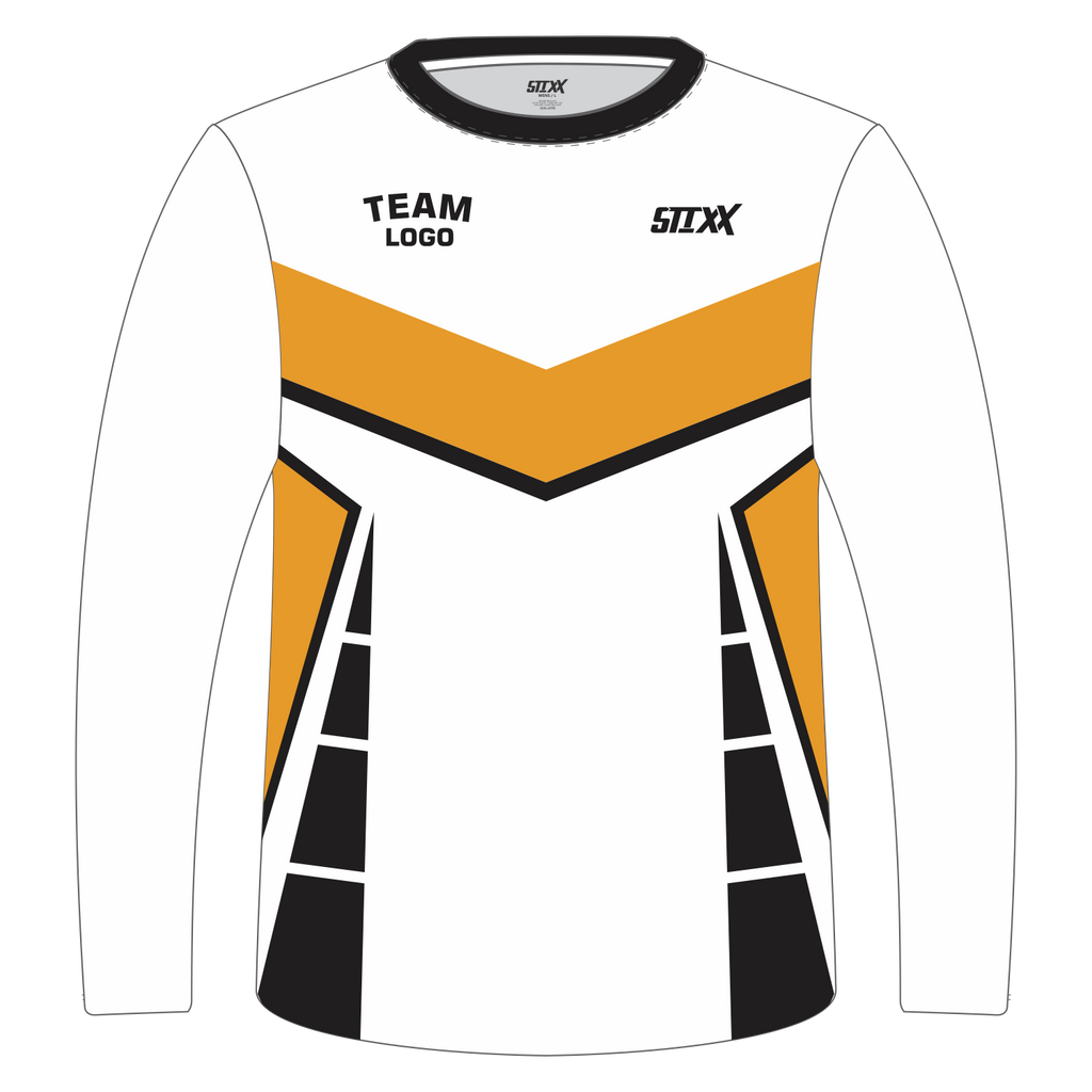 Custom Long‑Sleeve Crew Neck T‑Shirts