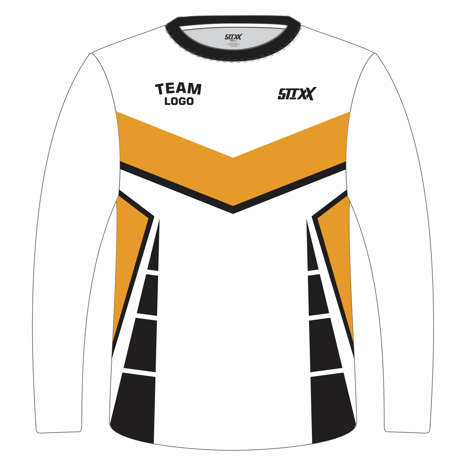 Custom Long‑Sleeve Crew Neck T‑Shirts