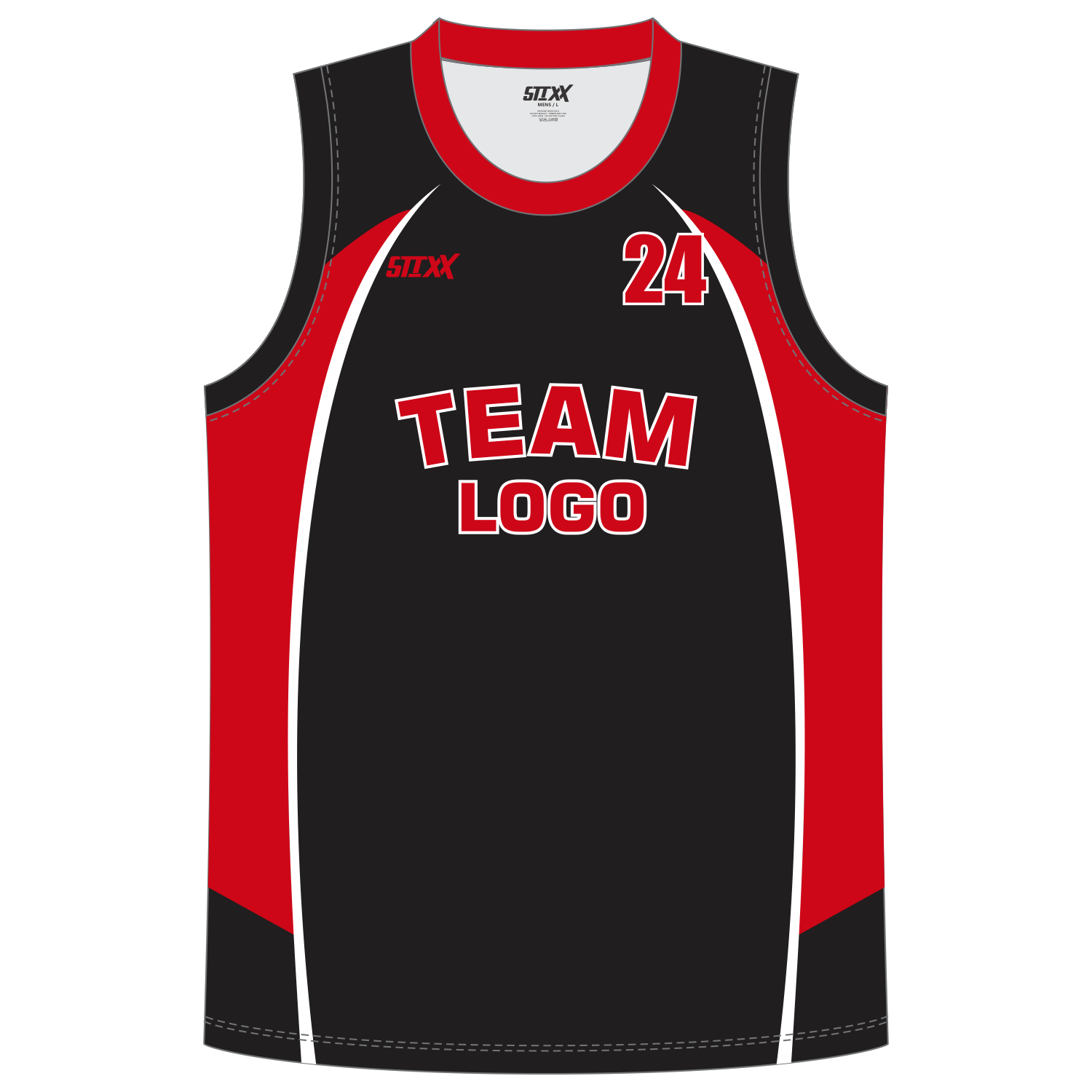 CUSTOM ROUND/CREW NECK BASKETBALL JERSEYS
