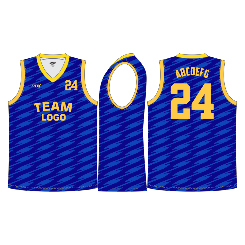CUSTOM V-NECK BASKETBALL JERSEYS