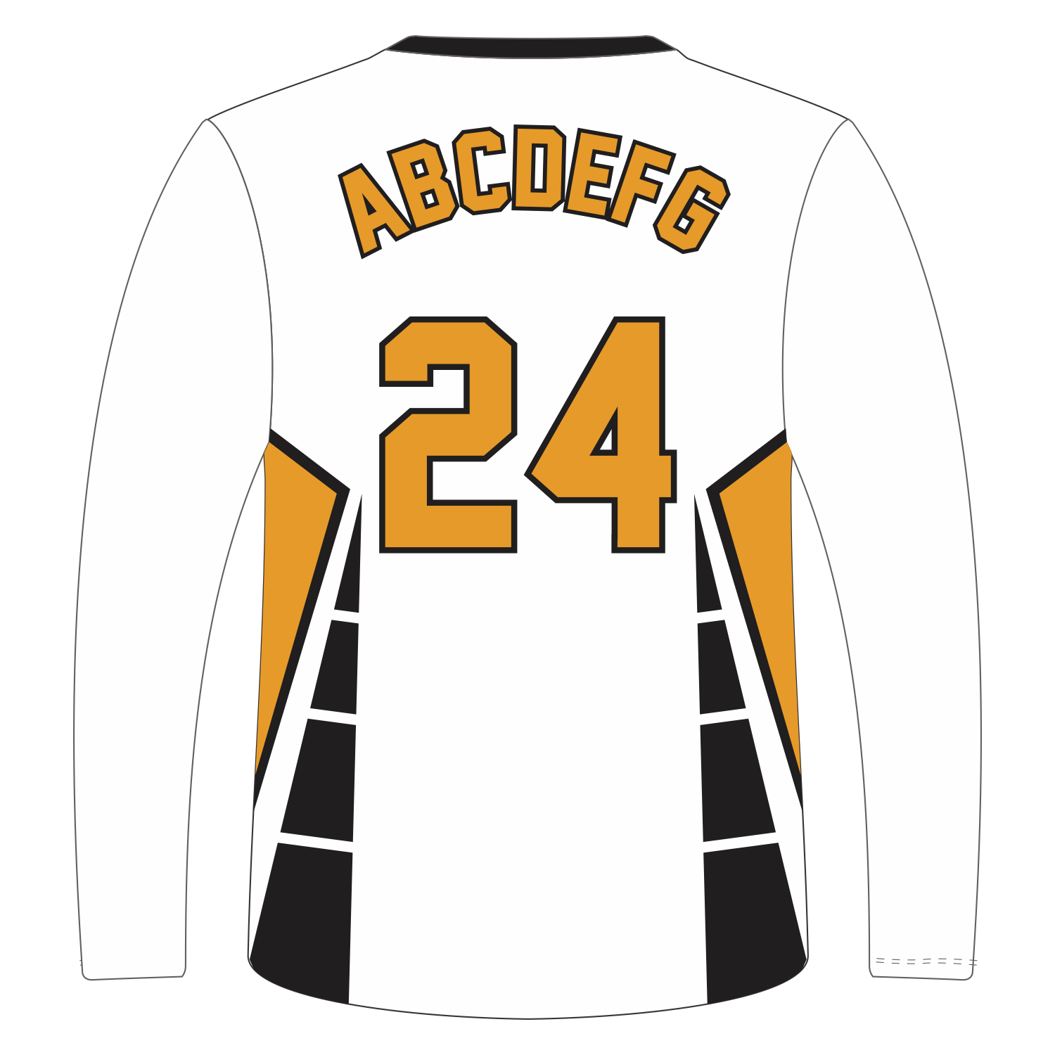 Custom Long‑Sleeve Crew Neck T‑Shirts