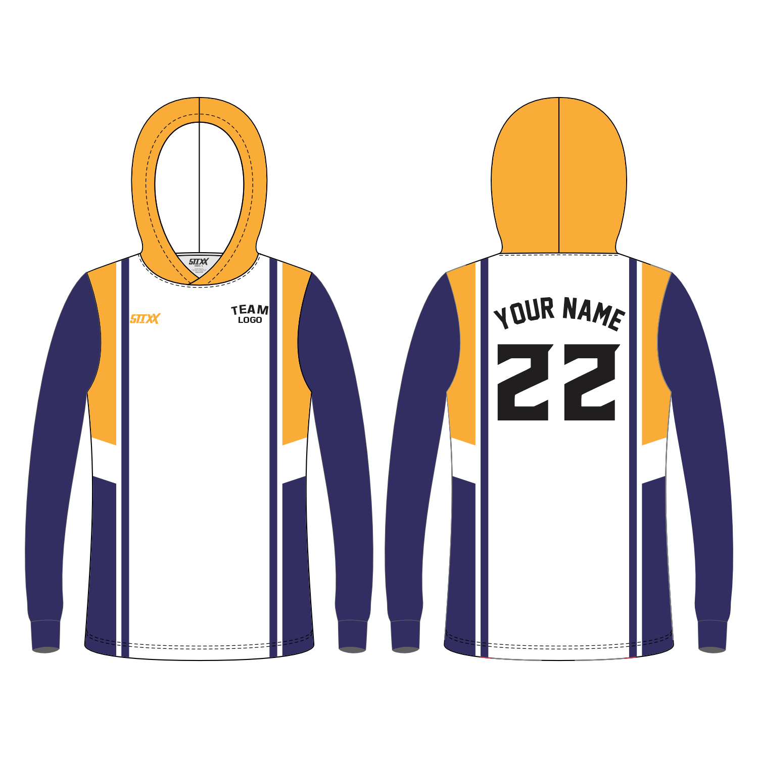 CUSTOM LONG SLEEVE HOODIE SHOOTING SHIRTS