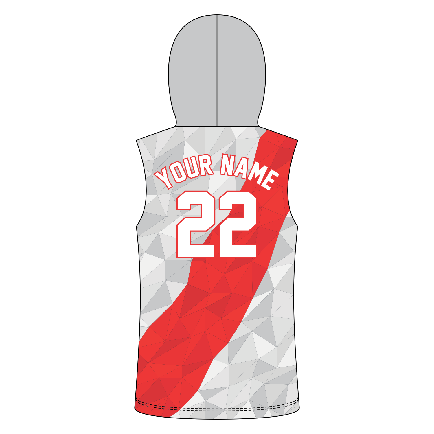 CUSTOM SLEEVELESS HOODIE SHOOTING SHIRTS