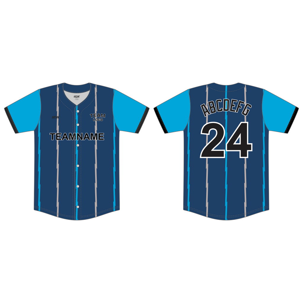 Custom Button-Down Baseball Jerseys