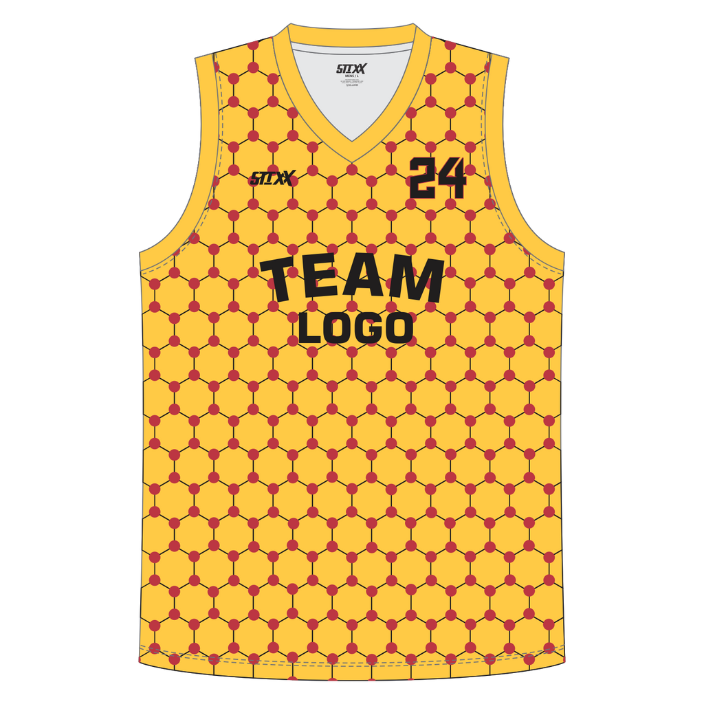 CUSTOM V-NECK BASKETBALL JERSEYS