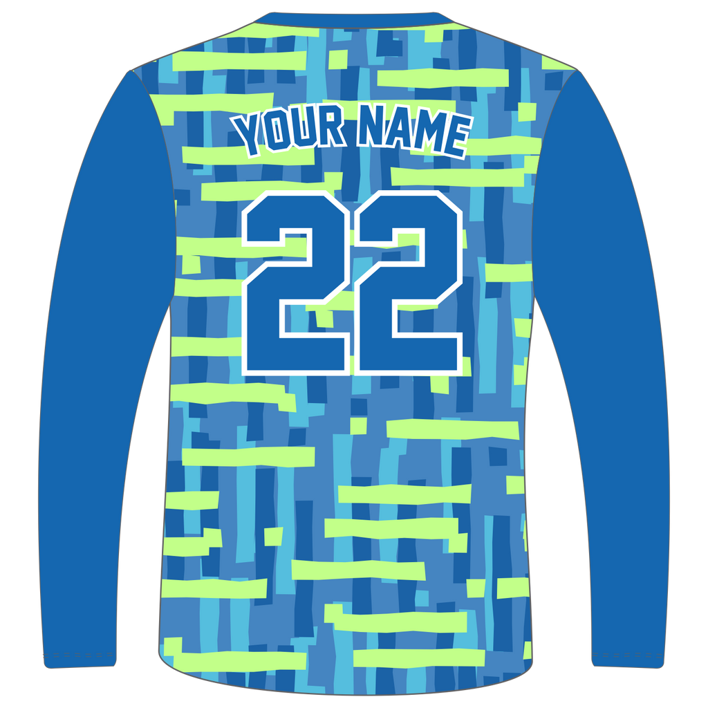 Custom Long‑Sleeve V‑Neck T‑Shirts