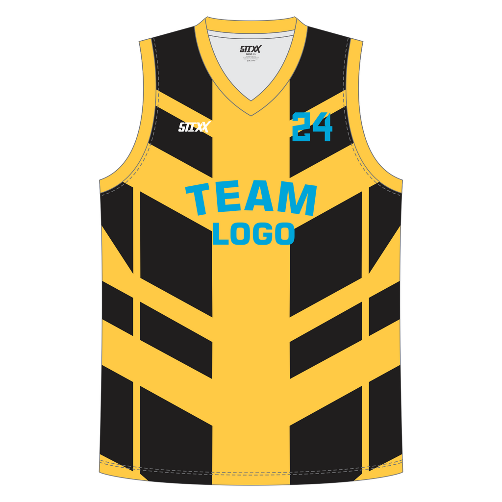 CUSTOM V-NECK BASKETBALL JERSEYS