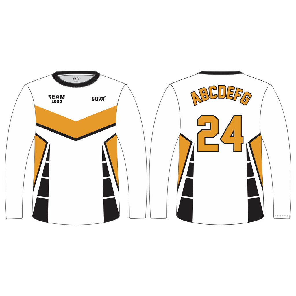 Custom Long‑Sleeve Crew Neck T‑Shirts