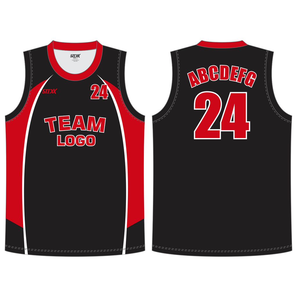 CUSTOM ROUND/CREW NECK BASKETBALL JERSEYS