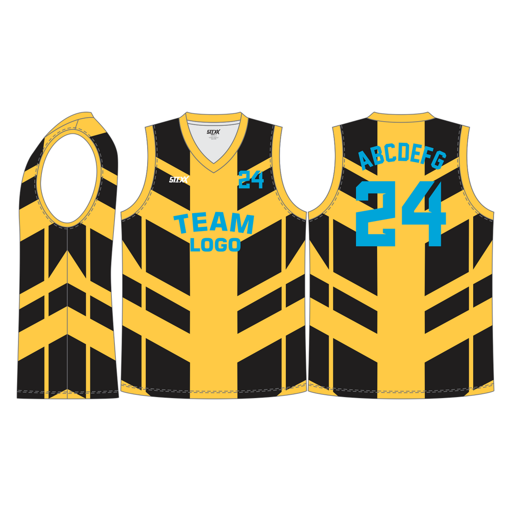 CUSTOM V-NECK BASKETBALL JERSEYS