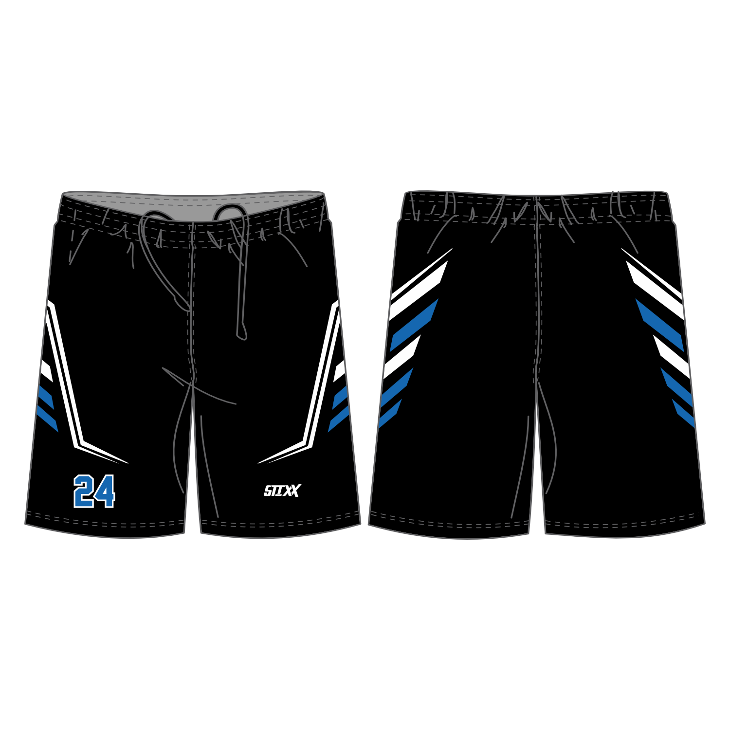 CUSTOM REVERSIBLE BASKETBALL SHORTS