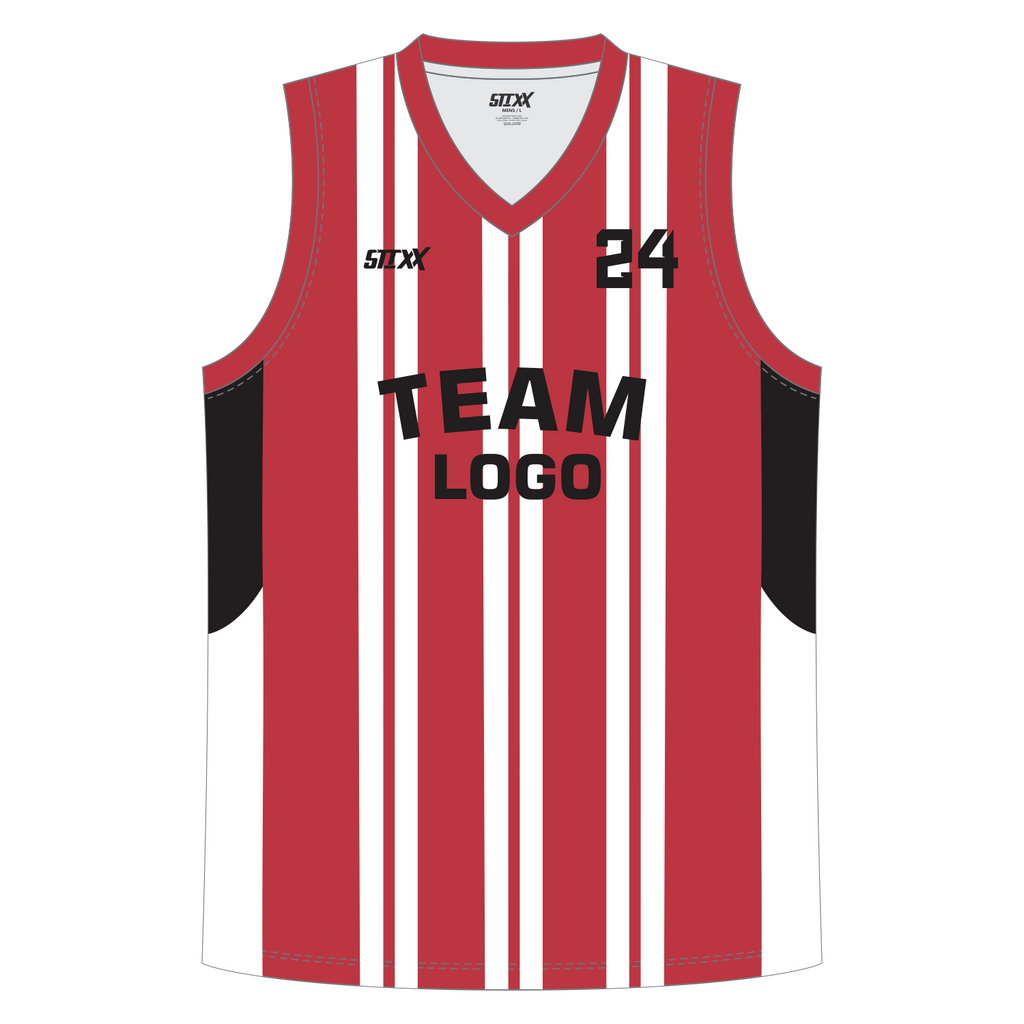 CUSTOM V-NECK BASKETBALL JERSEYS