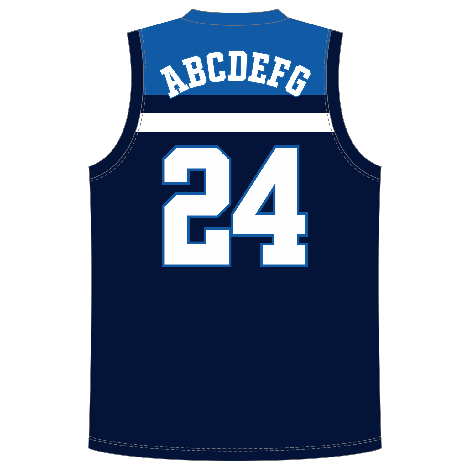 CUSTOM ROUND/CREW NECK BASKETBALL JERSEYS