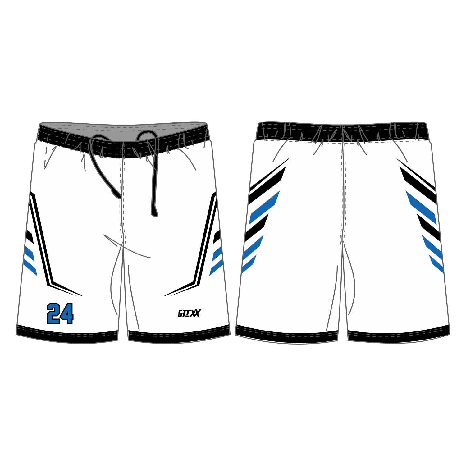 CUSTOM REVERSIBLE BASKETBALL SHORTS