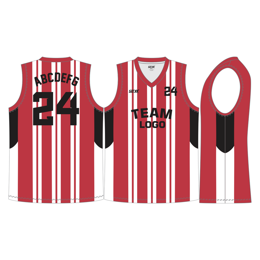 CUSTOM V-NECK BASKETBALL JERSEYS