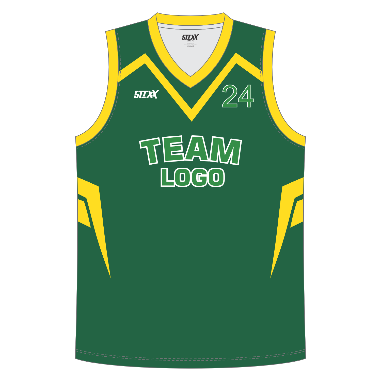 CUSTOM REVERSIBLE V-NECK BASKETBALL JERSEYS