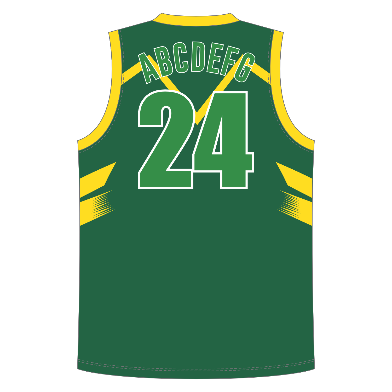 CUSTOM REVERSIBLE V-NECK BASKETBALL JERSEYS