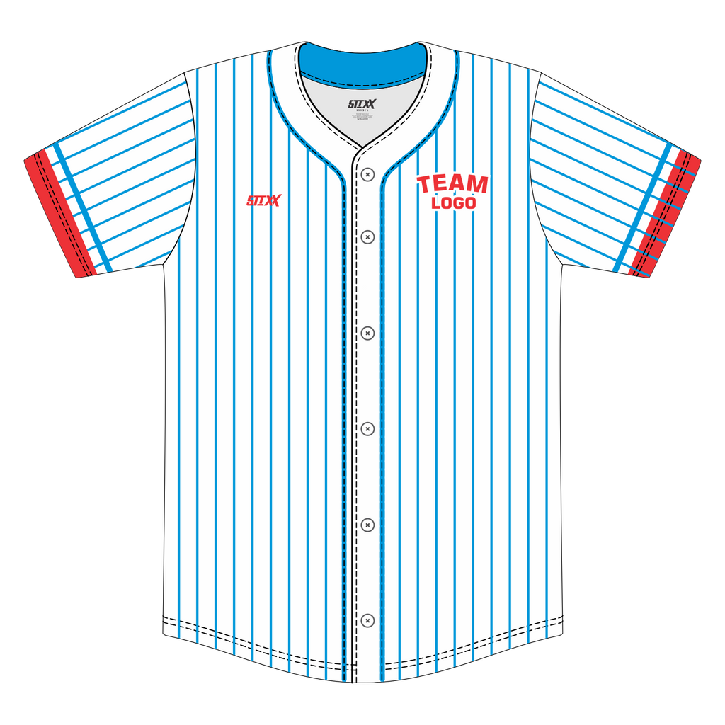 Custom Button-Down Baseball Jerseys