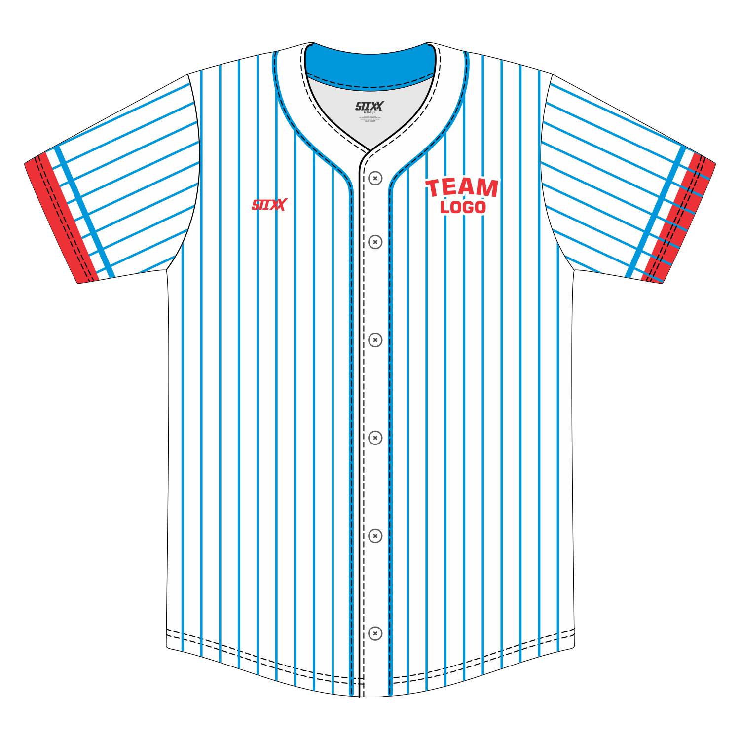 Custom Button-Down Baseball Jerseys