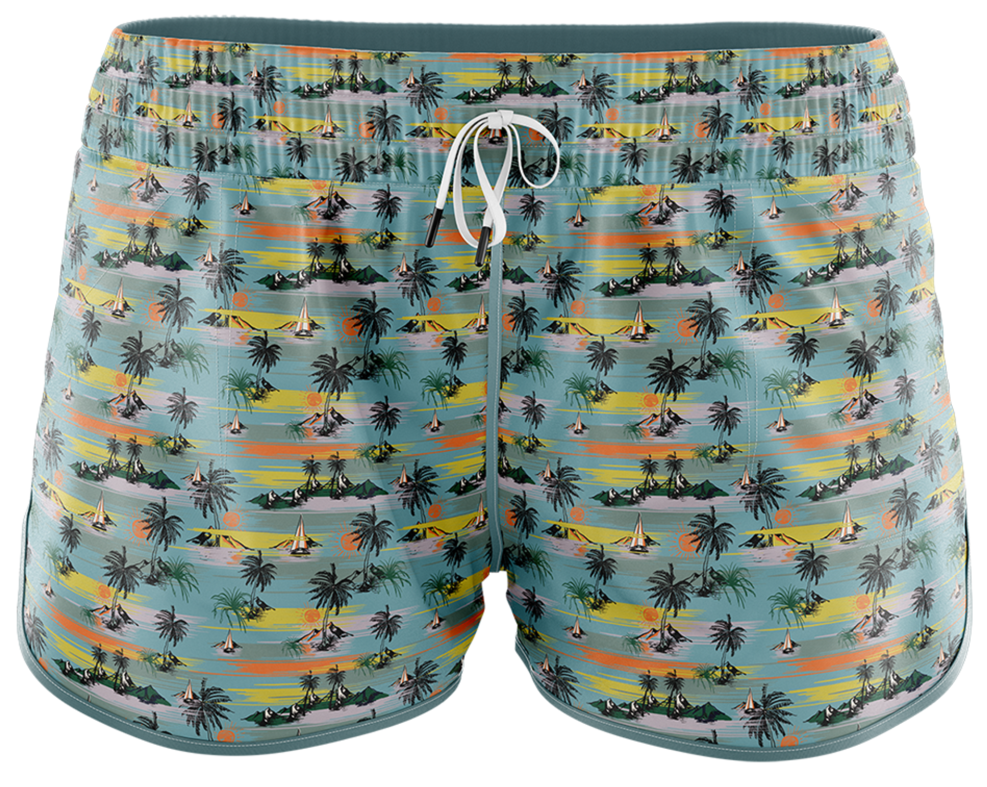 PALM ISLAND SWIM TRUNK WOMENS
