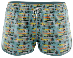 PALM ISLAND SWIM TRUNK WOMENS