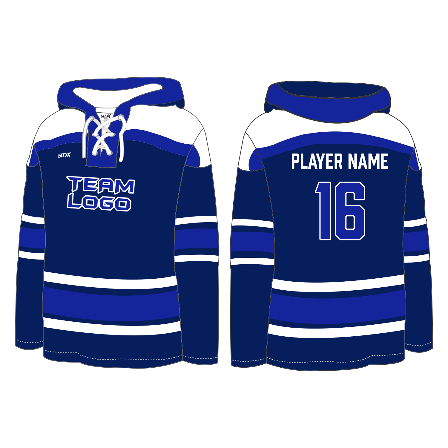 Custom Team ICE Hockey Hoodie