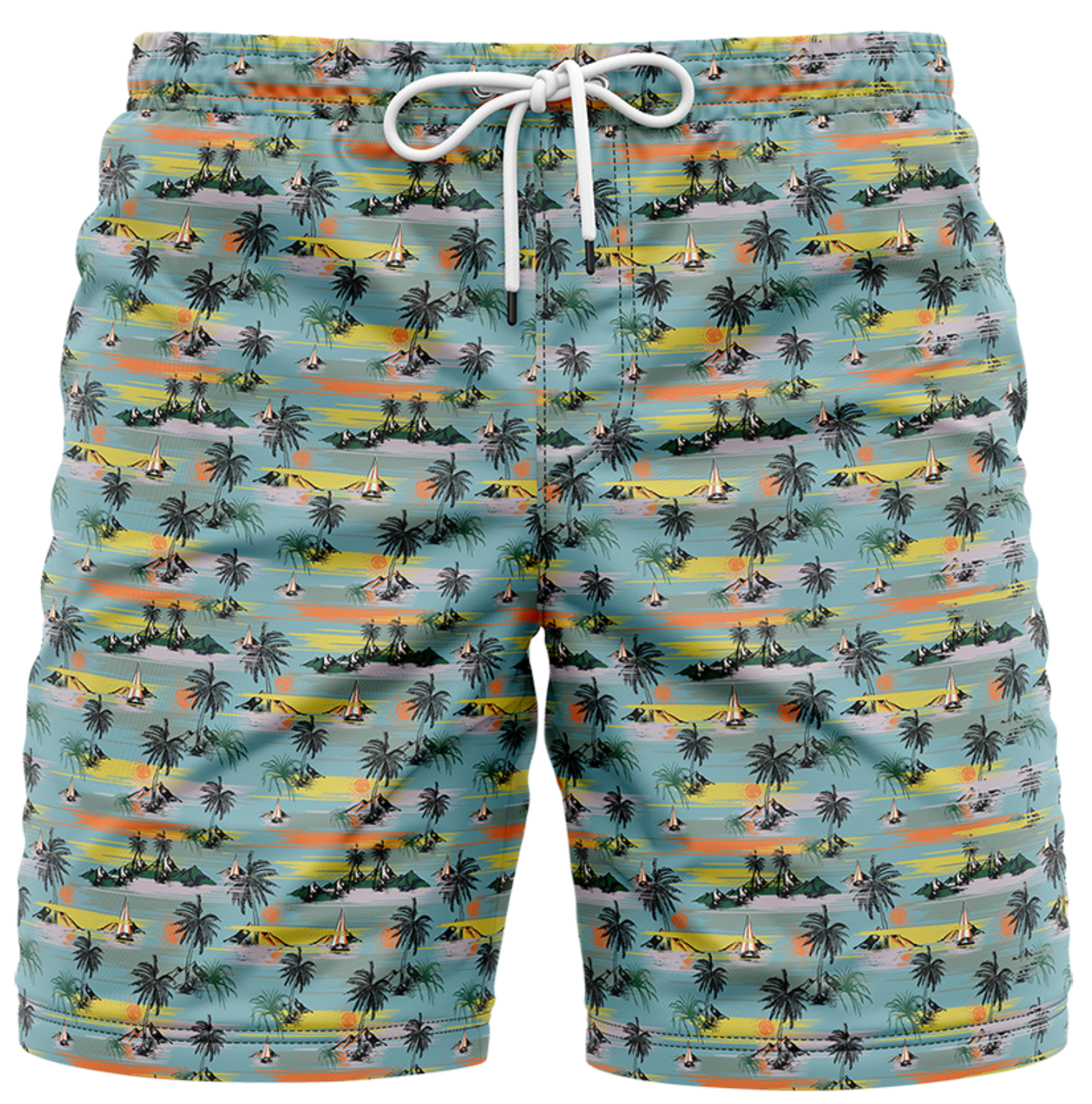 PALM ISLAND SWIM TRUNK