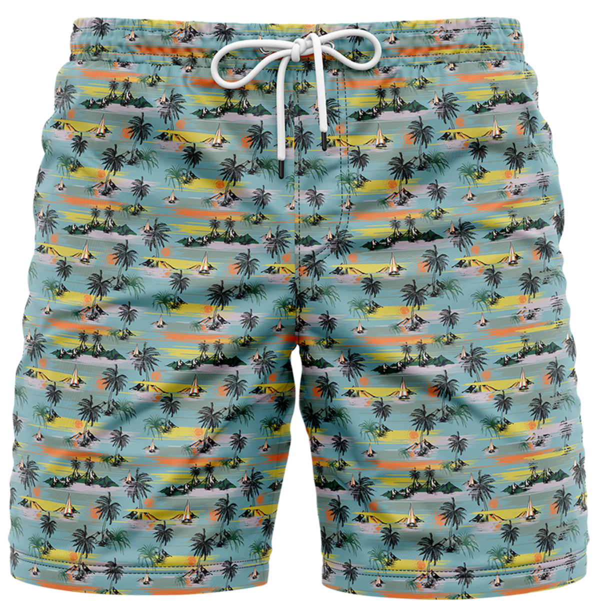 PALM ISLAND SWIM TRUNK