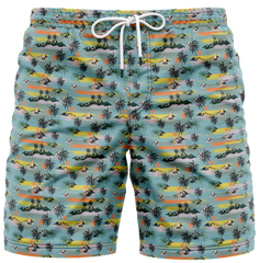 PALM ISLAND SWIM TRUNK