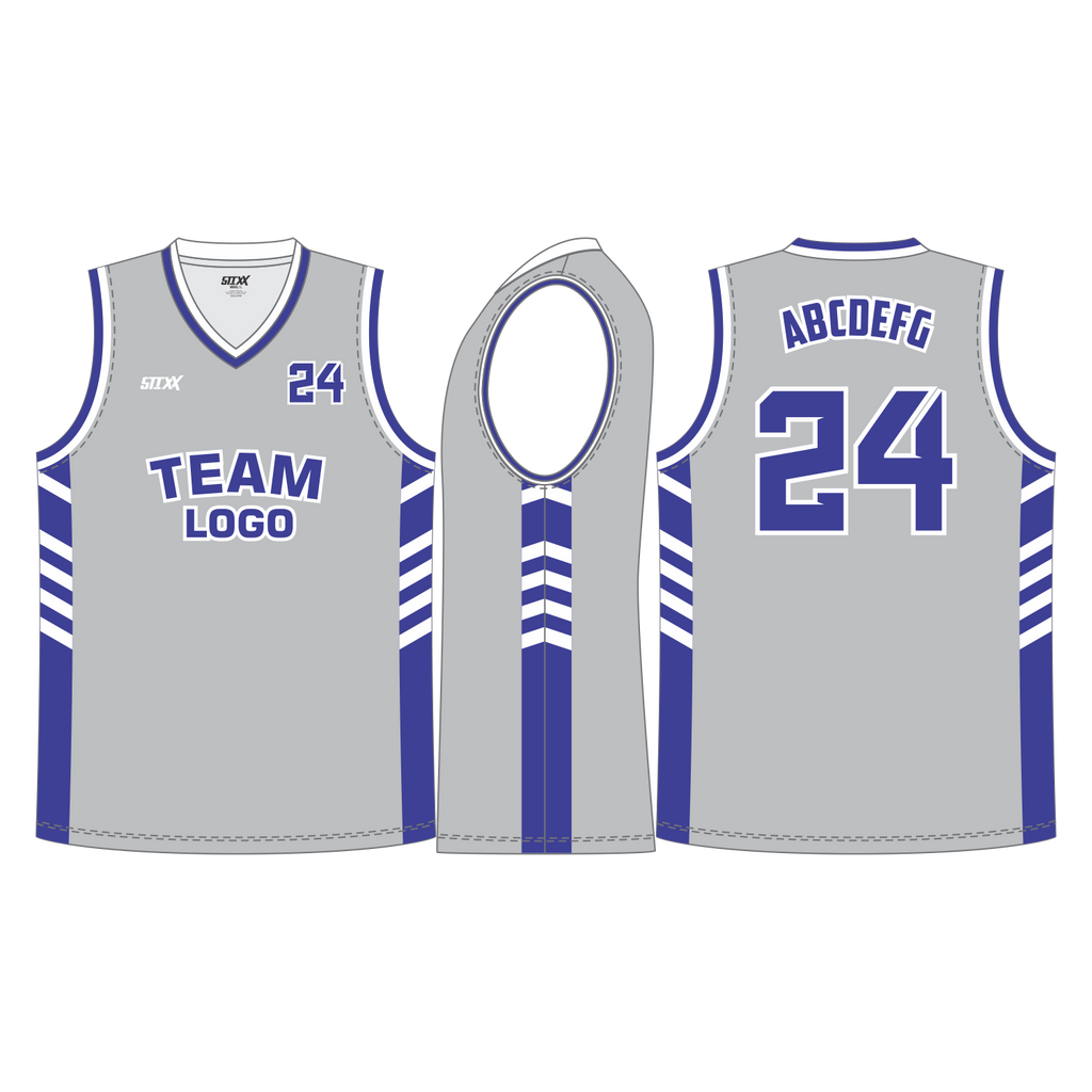 CUSTOM V-NECK BASKETBALL JERSEYS