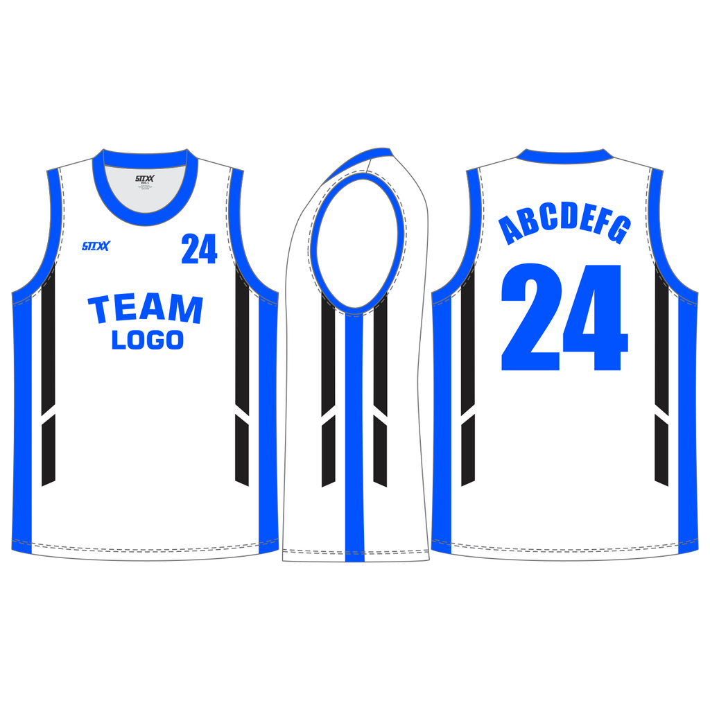 CUSTOM ROUND/CREW NECK BASKETBALL JERSEYS