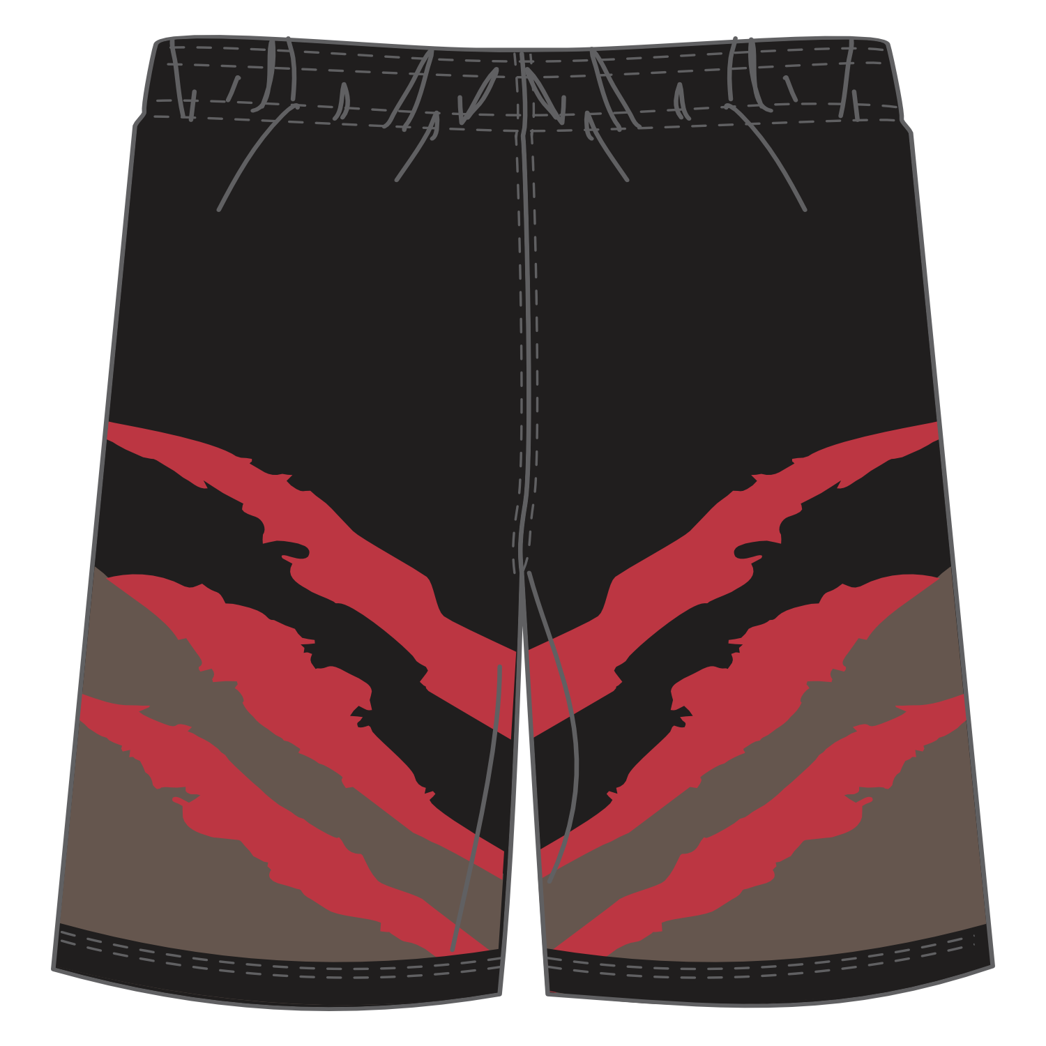 CUSTOM REVERSIBLE BASKETBALL SHORTS