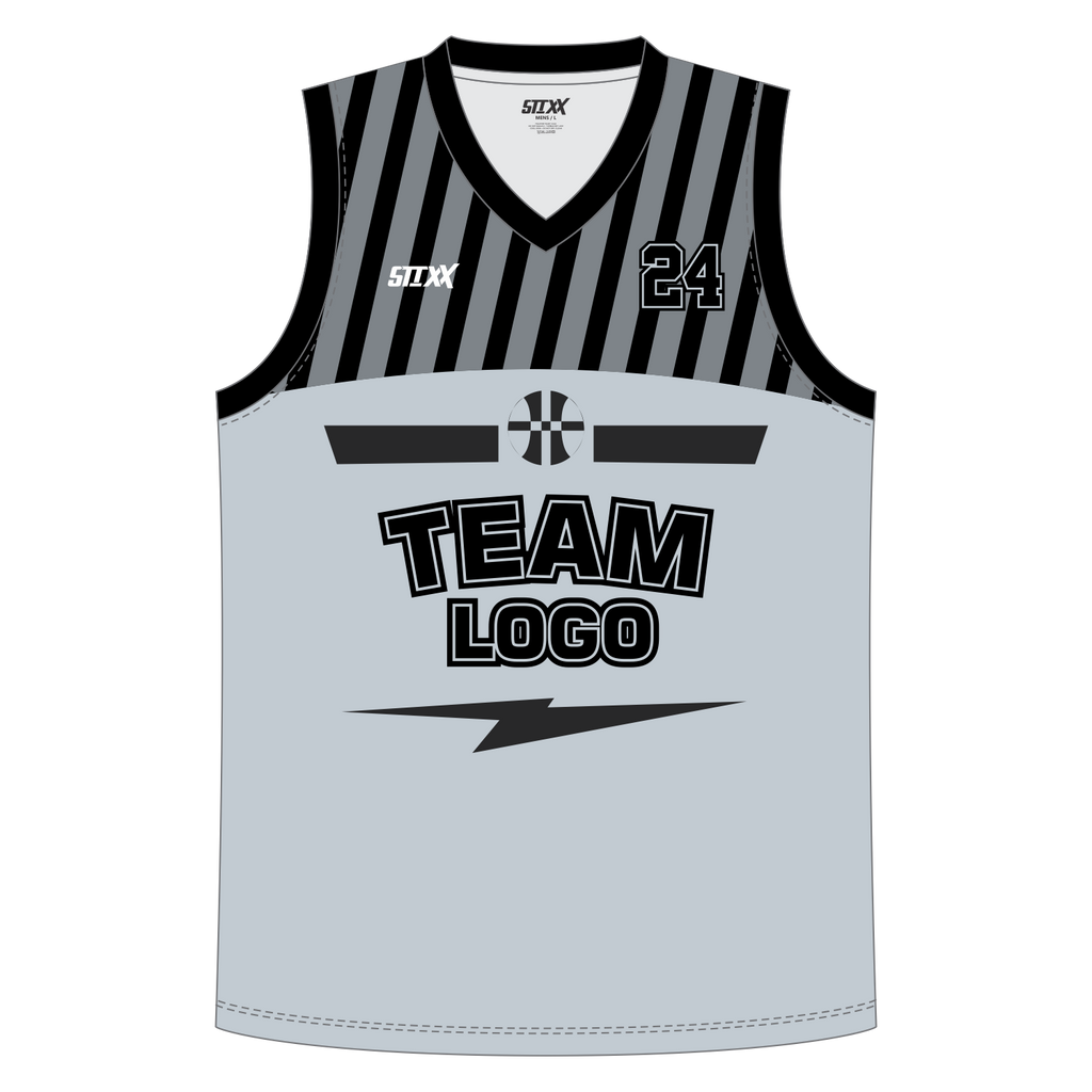CUSTOM V-NECK BASKETBALL JERSEYS