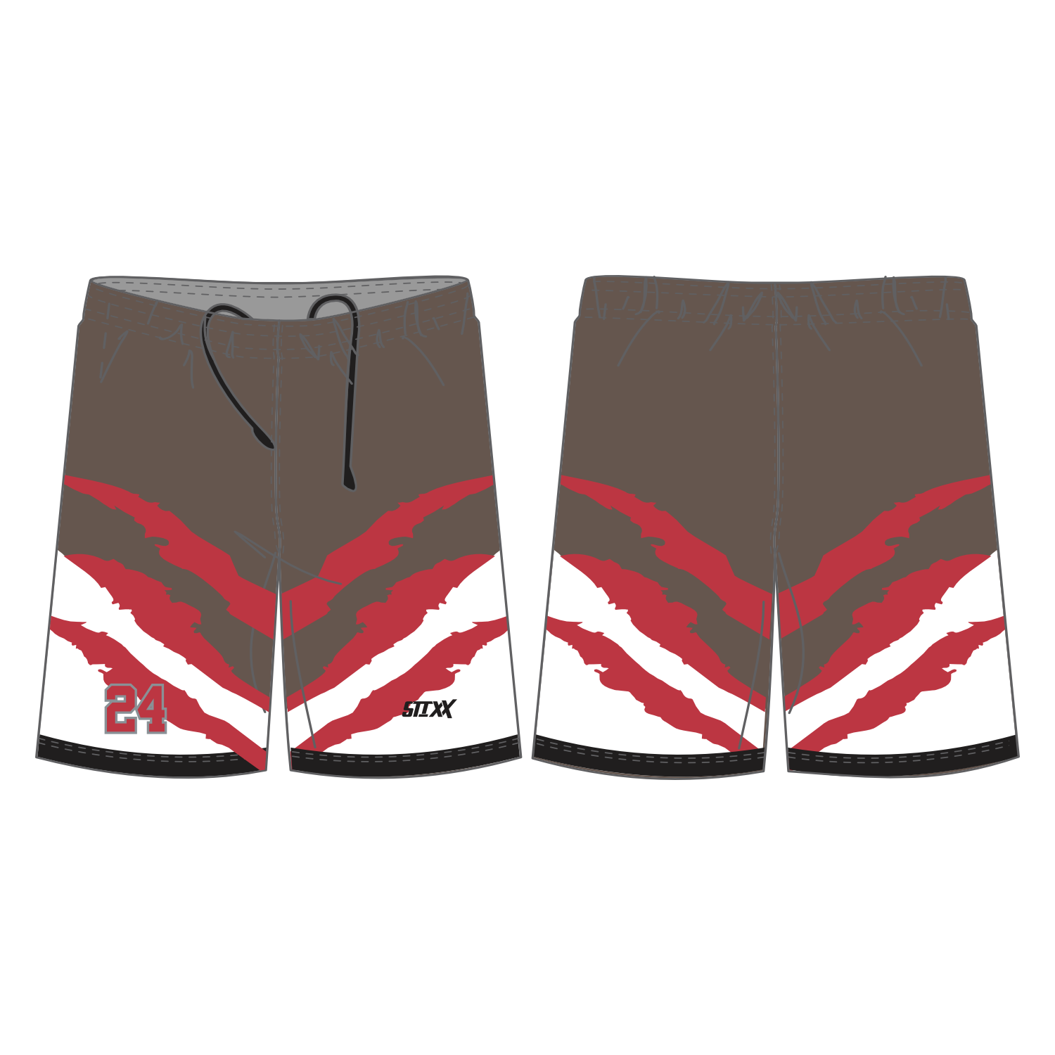 CUSTOM REVERSIBLE BASKETBALL SHORTS